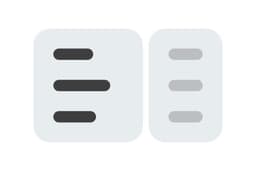 Animated icon depicting tabular problem types, where Lobe uses deep learning to understand data in tables and spreadsheets.